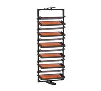 Zapatero ajustable de 10 niveles con diseño extraíble giratorio de 360° que ahorra espacio, nizer multicapa para un almacenamiento y nización eficientes de zapatos