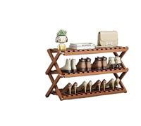 Zapatero Armario Plegable Sencillo de Varios Niveles for Alquiler, Zapatero, almacenaje for dormitorios, estantería(A Three Layers 70cm)