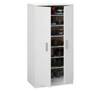 Zapatero Basic (L x An x Al: 36 x 55 x 108 cm, Blanco)