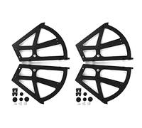 Zapatero Bisagra Cajón Gabinete Bisagras Zapatos Piezas de una Sola Capa Marcos Abatibles Reemplazo Metal 4 Fijaciones Dos Capas Soporte de Estante Hemnes (placa de Repuesto