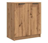 Zapatero brujas 2 puertas roble 70x59x35 cm