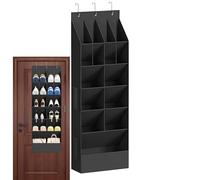 Zapatero colgante para puerta de almacenamiento, estante para zapatos colgante, material Oxford duradero, Hangin Soe Rac, organizador de almacenamiento que ahorra espacio con ganchos reforzados