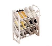 Zapatero compacto en forma de X para espacios pequeños, se adapta perfectamente a dormitorios y pasillos (B)