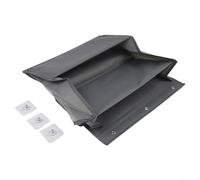 Zapatero con puerta de cinta adhesiva de 17 x 18.3 x 5.7 pulgadas para caravana, caravana, espacio estrecho, armario, almacenamiento, tela Oxford, montaje en pared, organizador de bolsillos profundos