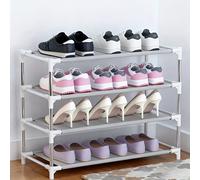 Zapatero de 3/4/5 niveles para , adecuado para , oficina y recibidor. Zapatero multifuncional fácil de instalar con kit de montaje.
