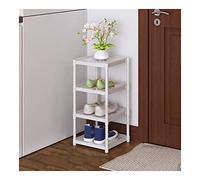 Zapatero de alta capacidad para colocar verticalmente, plantas verdes, estante para zapatos, entrada, balcón, cocina, baño, soporte para zapatos, se instala usted mismo, ligero (tamaño: 8 niveles) ()