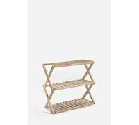 Zapatero de Bambú en Zig Zag de 3 Niveles