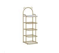 Zapatero de pie para armario de zapatos de 5 niveles es un zapatero vertical para niños, ahorro de espacio, entrada, sala de estar, dormitorio, dormitorio (color: C) (C)