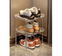 Zapatero de varias capas, estante vertical alto para zapatos para la entrada, zapatero con soporte de almacenamiento para espacios pequeños, de varias capas para armarios estrechos, pasillo, dormitori