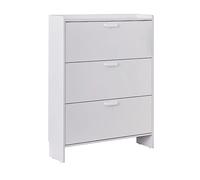 Zapatero delgado - Nizer oculto para almacenamiento de zapatos para entrada - Estante estrecho independiente con cajón - Solución de almacenamiento de zapatos que ahorra espacio (tamaño: 80 x 17 x 118