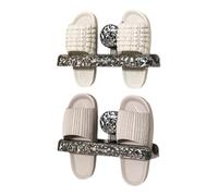 Zapatero Entrada Recibidor Mueble Zapatero Armario Para Guardar Zapatos Zapateras Estrecho Perchero Para Zapatillas Ventosa Para Montaje En Pared Sin Necesidad De Perforar (28x 7.8x10.9cm,black)