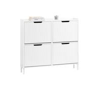 Zapatero estrecho con 4 solapas organizador fsr177-l-w sobuy es