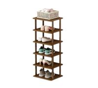 Zapatero Estrecho,Zapatero Vertical,Estante For Zapatos De Madera, Gabinete De Almacenamiento De Zapatos Vertical,Torre De Zapatos for Armario Estrecho,Entrada,Pasillo,Dormitorio,Combinable Libremente