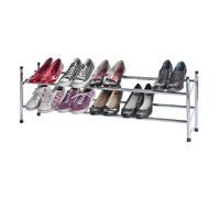 Zapatero extensible cromo 35x64 cm