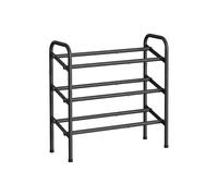 Zapatero Extensible de 3 Niveles Negro Tinta