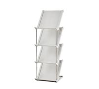 Zapatero funcional que ahorra espacio para zapatos con estantes solución de almacenamiento para entrada del hogar y armario