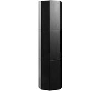 Zapatero giratorio de 360° con puertas de adsorción, torre de almacenamiento de zapatos redonda de metal, torre de almacenamiento de zapatos de 9 capas, elegante soporte negro para soluciones de