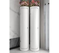 Zapatero giratorio inteligente de 360° - Moderno zapatero redondo vertical para almacenamiento de entrada, ahorro de espacio, zapatos eficientes, diseño elegante.