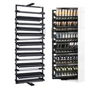 Zapatero giratorio, organizador apilable de 8 niveles para armario y dormitorio, ahorro de espacio