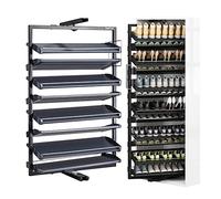 Zapatero giratorio, organizador vertical que ahorra espacio para armarios y espacios pequeños