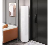 Zapatero giratorio - Torre de zapatos giratoria independiente para entrada, pasillo y sala de estar - Solución de almacenamiento vertical compacta