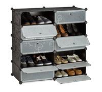 Zapatero grande organizador de zapatos mueble para calzado 10 compartimentos