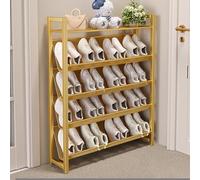 Zapatero inclinado de varios niveles, estante para zapatos extremadamente fino y angosto, organizador de red laminada de precisión para armario, pasillo, entrada, puerta, dormitorio (C 75 x 19 x 106 c