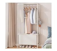 Zapatero industrial con perchero, árbol de pasillo y banco de almacenamiento, organizador de entrada de metal para decoración elegante del hogar