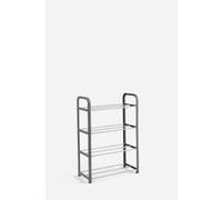 ZAPATERO METAL GRIS 4 NIVELES