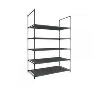 7H SEVEN HOUSE Estante Zapatero Metálico 7house | Zapatero con 5 Baldas - Estanterías aptas para Zapatos | Zapatero para Entrada Recibidor Dormitorio... Dimensiones 60x30x90 cm