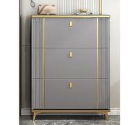 Zapatero oculto con 3 cajones abatibles, organizador independiente para armario, pasillo, dormitorio, solución de almacenamiento