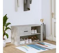 Zapatero organizador con aspecto de roble marrón de 100x35x45cm, armario de almacenamiento de madera para recibidor con banco, mueble de pasillo que ahorra espacio para la decoración del hogar.
