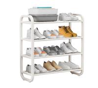 Zapatero | Organizador de zapatos de 4 niveles, soporte grande y alto para