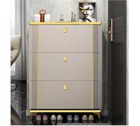 Zapatero - Organizador de zapatos delgado independiente para entrada, pasillo y sala de estar - Solución de almacenamiento que ahorra espacio para espacios pequeños