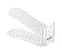 Zapatero - Organizador para zapatos | Soporte para zapatos de doble capa | Soporte antideslizante para zapatos | Soporte de botas apilable adaptable | Organizador de talón de