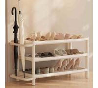 Zapatero para entrada, divisores ajustables, armario independiente con gran capacidad para esquina de entrada (55 cm), solución de almacenamiento que ahorra espacio