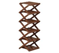 Zapatero para | Estante plegable de 6 niveles sin montaje, organizador grande para almacenamiento de zapatos | para armario, pasillo, hogar, sala de estar, dormitorio, baño, apartamento