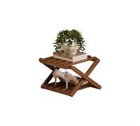 Zapatero sin montaje con construcción deslizante y bloqueo que permite la configuración y reconfiguración de 2 a 9 niveles (2 capas marrón)