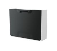 Zapatero splash ii 1 puerta 51x40,1x17,3cm negro