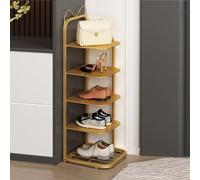 Zapatero vertical de 10 niveles, organizador de zapatos que ahorra espacio para entrada, estante delgado para zapatos para espacios pequeños