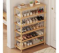 Zapatero vertical de madera maciza para guardar zapatos, ahorra espacio, organizador de zapatos para pasillo, torre de zapatos con montaje oculto, armarios para zapatos para entrada, armario de entrad