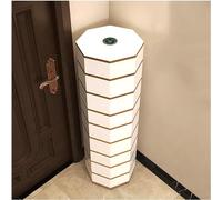 Zapatero vertical giratorio de 360°, moderno zapatero redondo de metal con 3/6/9 niveles, diseño que ahorra espacio para un fácil acceso y organización, ideal para el hogar y la oficina