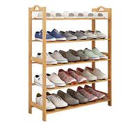 Zapatero vertical - Torre de zapatos de madera que ahorra espacio para espacios pequeños, diseño de bricolaje para entrada, dormitorio o garaje