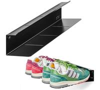 Zapatero. Zapatero Entrada recibidor, Organizador de Zapatos, Estrecho, Mueble de Pared Interior y Exterior, Armario, Guarda Zapatos. (Negro, 40 X 10 X 10 CM.)