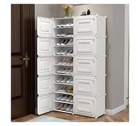 Zapatero zapatero estante para zapatos multicapa armario portátil, armario modular de plástico, organizador de almacenamiento de cubos para colgar ropa, armario modular para ropa, libros, estante para