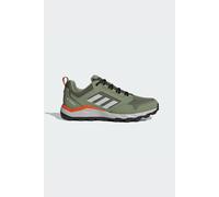 adidas Hombre Tracerocker 2.0 Trail Running Shoes, Tent Green/Grey One/Semi Impact Orange, 44 2/3 EU