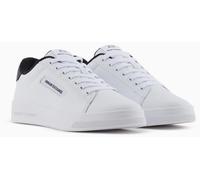 Armani Exchange Seattle, Zapatillas Hombre, Op White Black, 45 EU