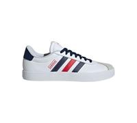 adidas Hombre VL Court Shoes, Cloud White/Navy Blue/Better Scarlet, 43 1/3 EU