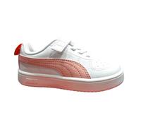 Zapatilla Blanca -Puma Rickie AC+ Inf-384314-25-BLANCO-NARANJA