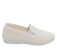 Zapatilla Cano Confort 2000 ELÁSTICOS Lona Calle DE SEÑORA Alpargata Color Blanco 19452-41